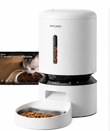 PETLIBRO automatic cat feeder with camera from the approved mockup